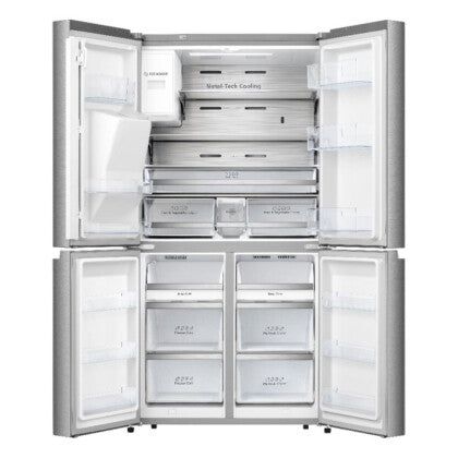 HISENSE RQ760N4SASE Refrigerator 4 Door With Water Tank, Inox