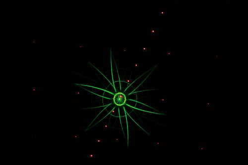 QTX Gobo Fireflash 4in1 LED Laser Effect 151.742UK