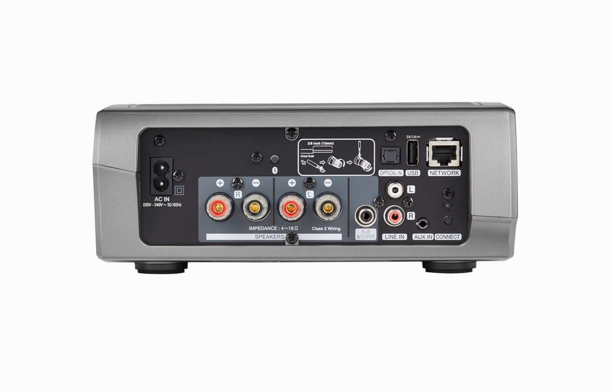 DENON HEOS AMP HS2 Integrated Amplifier with 2x 100W and HEOS Built-in