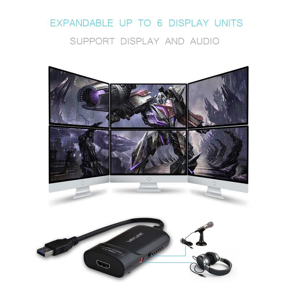 WavLink UG3501H USB3.0 to HDMI 2K Adapter