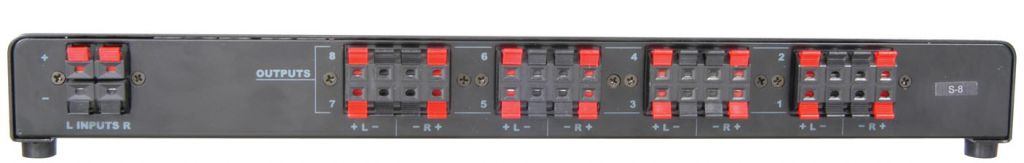 AV:link 1:8 Speaker Switch w/protection 128.428UK
