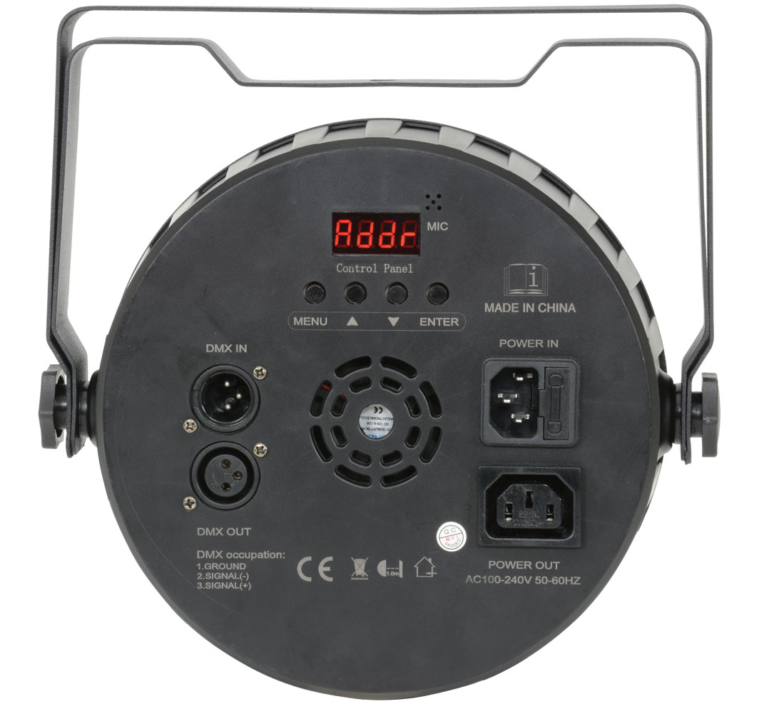 QTX PAR100 3-in-1 LED Plastic PAR Can 154.031UK