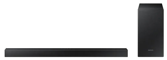SAMSUNG HW-T450/EN SOUNDBAR WITH WIRELESS SUBWOOFER 200W, CHANNEL 2.1, 3 SPEAKERS, BLUETOOTH, WIFI, BLACK
