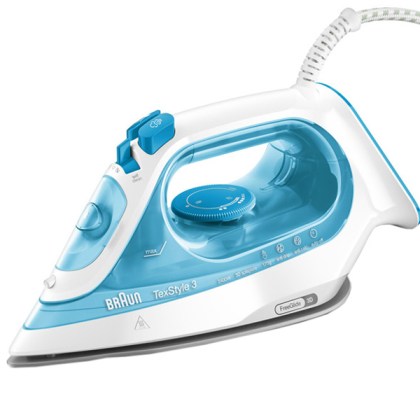 BRAUN SI3053BL Steam Iron, Blue