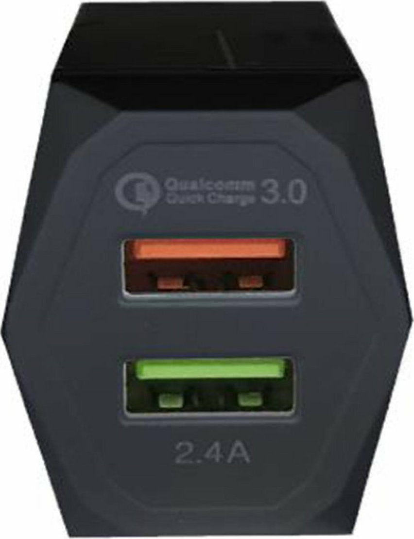 POWER ON CH-85 QUICK CHARGER 3.0 BLACK