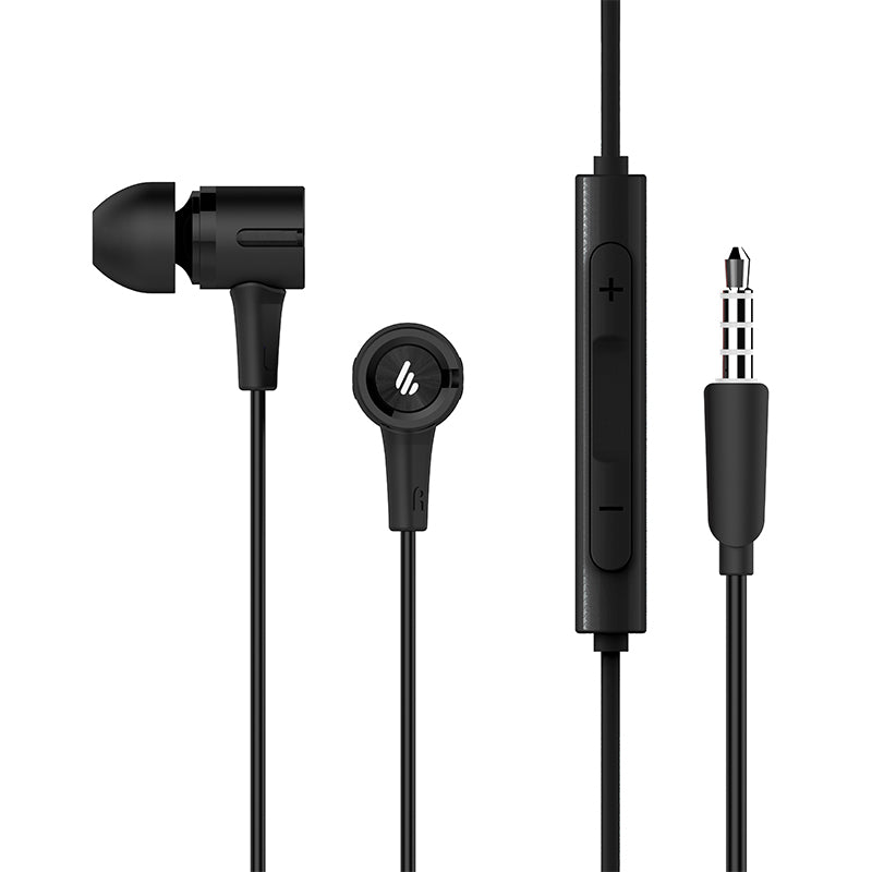 EDIFIER P205 EARPHONE W/MIC BLACK