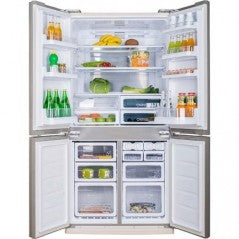 Sharp SJ-EX820FSL 4-Door SideBySide Refrigerator