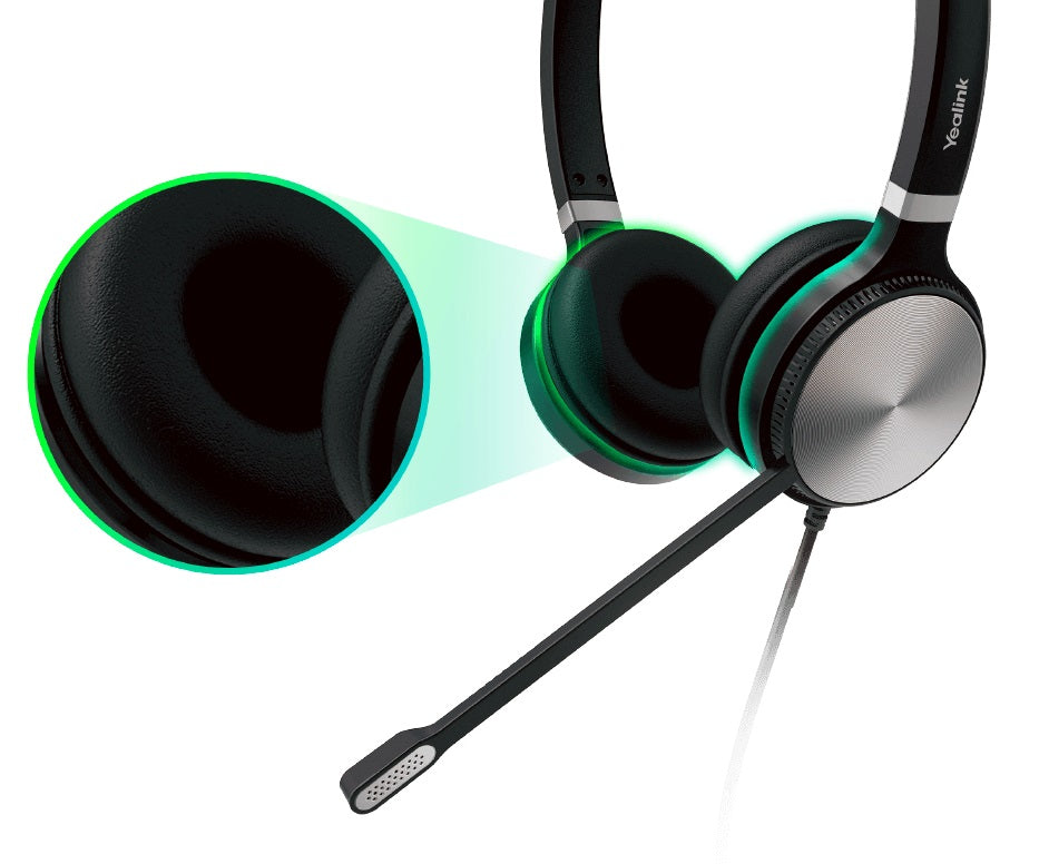 Yealink Leather Ear Cushion for WH62/WH66/UH36