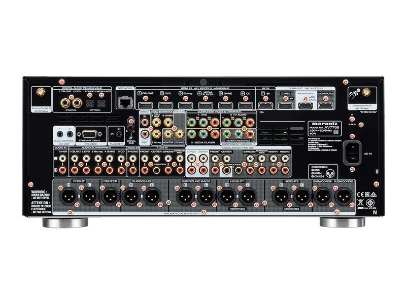 Marantz AV7706 11.2CH 8K ULTRA HD AV SURROUND PRE-AMPLIFIER
