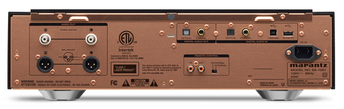 Marantz SA-10 SACD/CD PLAYER WITH USB DAC AND DIGITAL INPUTS