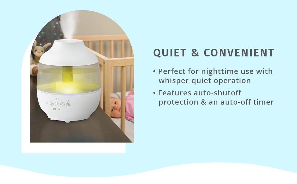 Homedics TotalComfort Cool Mist Ultrasonic Humidifier
