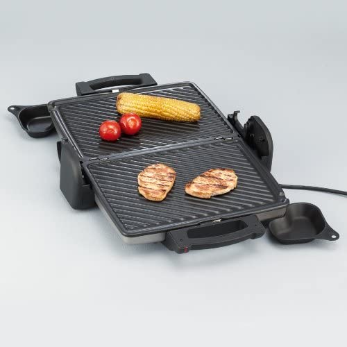 SEVERIN GRILL AUTOMATIC, 1800W, BLACK-SILVER