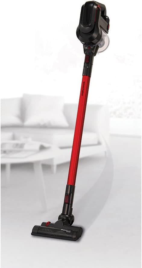 Morphy Richards 731007 Supervac Sleek Power+ Cordless Vacuum Cleaner Red/Black