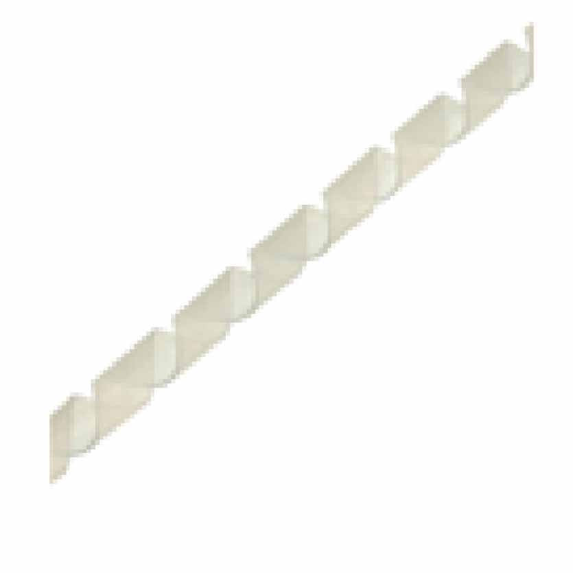 INLINE 59947L 10m SPIRAL WRAPPING BAND 10mm WHITE