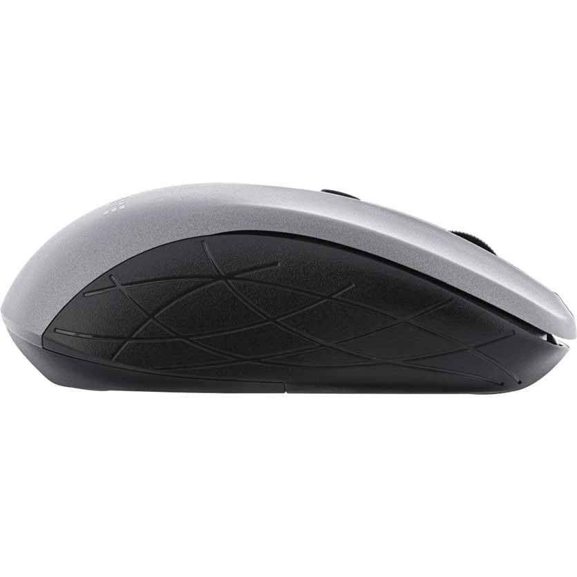 INLINE 55363 MOUSE 3 IN 1, BLUETOOTH + 2x 2.4GHz, 5 BUTTONS GREY/BLACK