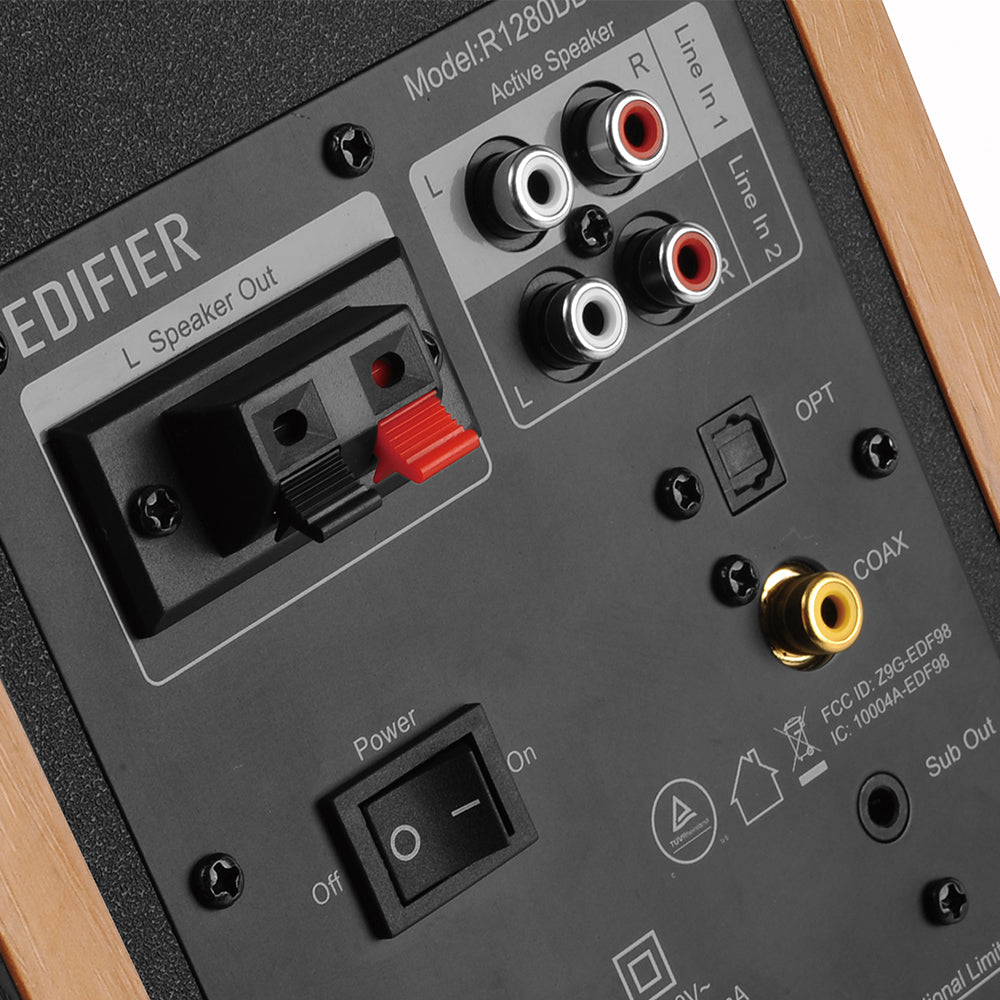 Edifier R1280DBS Active Speakers BT/Opt/Sub 42W Brown