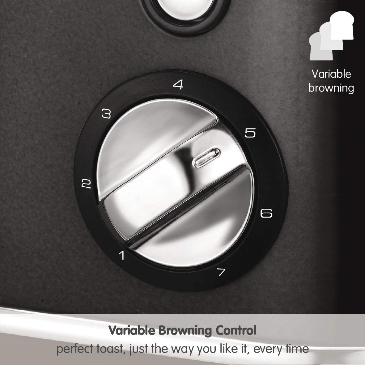 Morphy Richards 224405 Evoke 2 Slice Toaster 850W Black