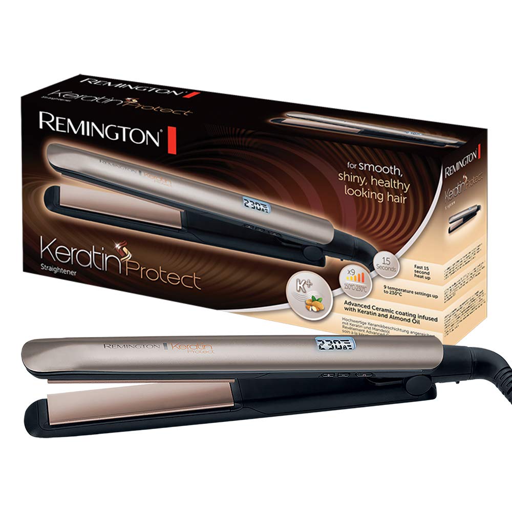 REMINGTON S8540 Keratin Protect Straightener Silver