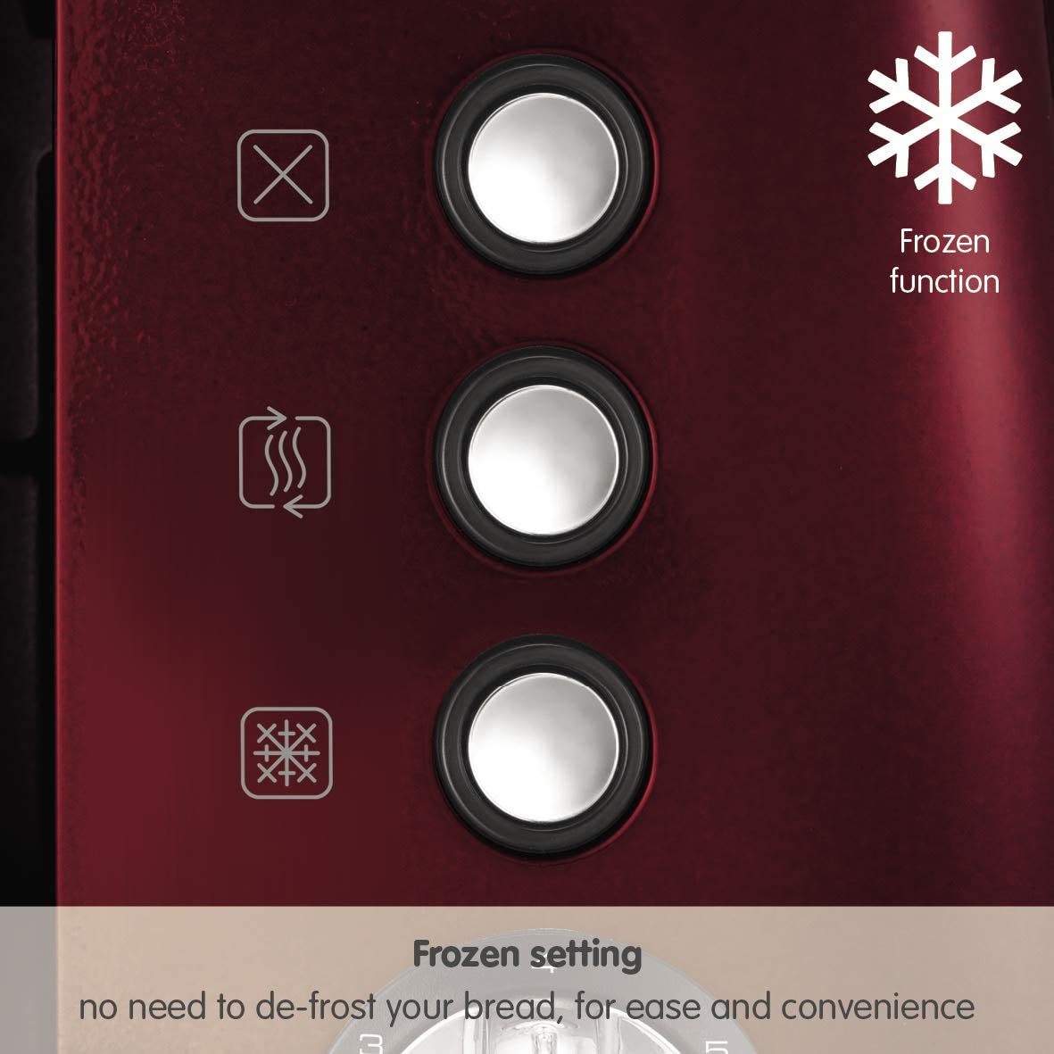 Morphy Richards 224408 Evoke 2 Slice Toaster 850W Red