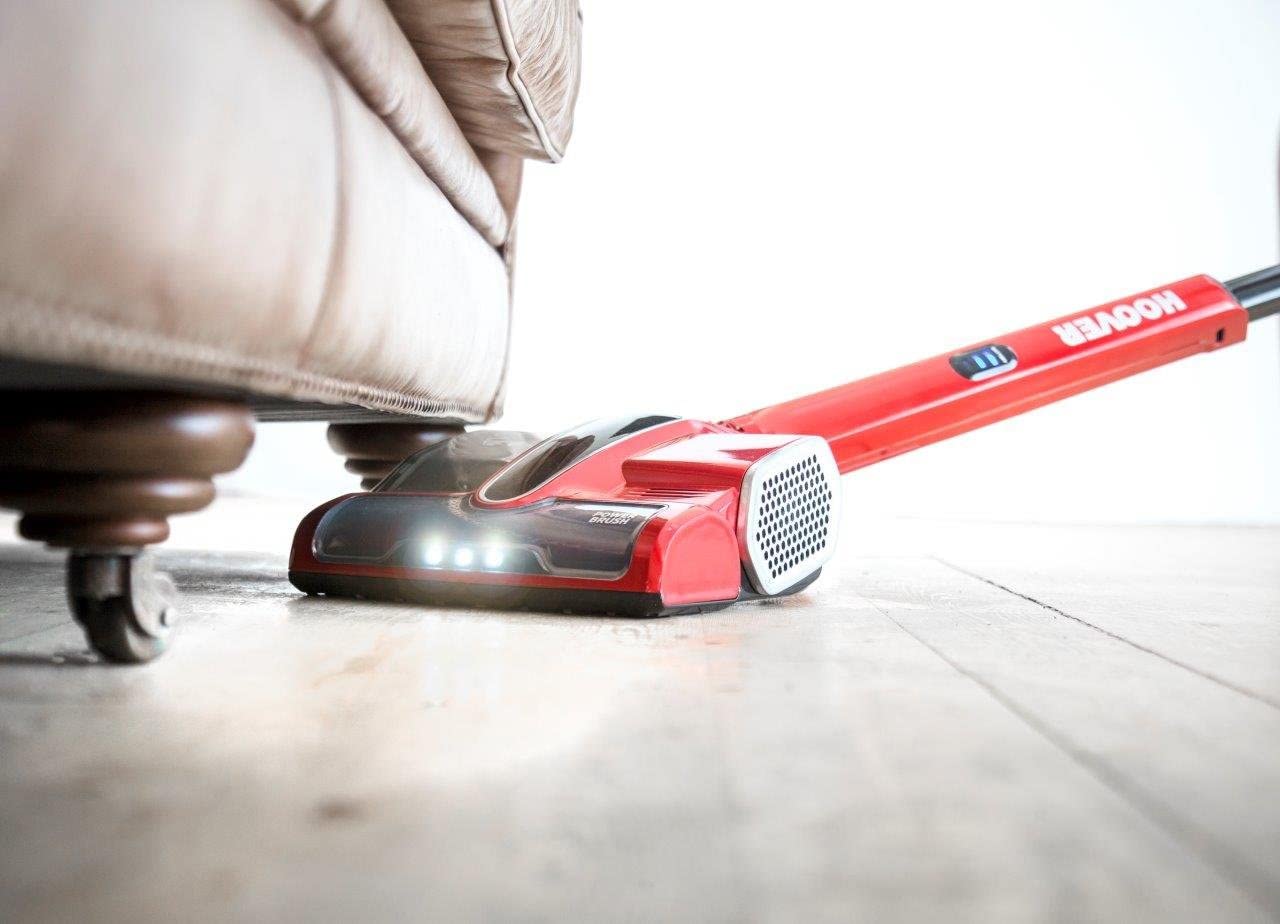 HOOVER CV216RB Clever Everyday 22V Lithium BAGLESS Red