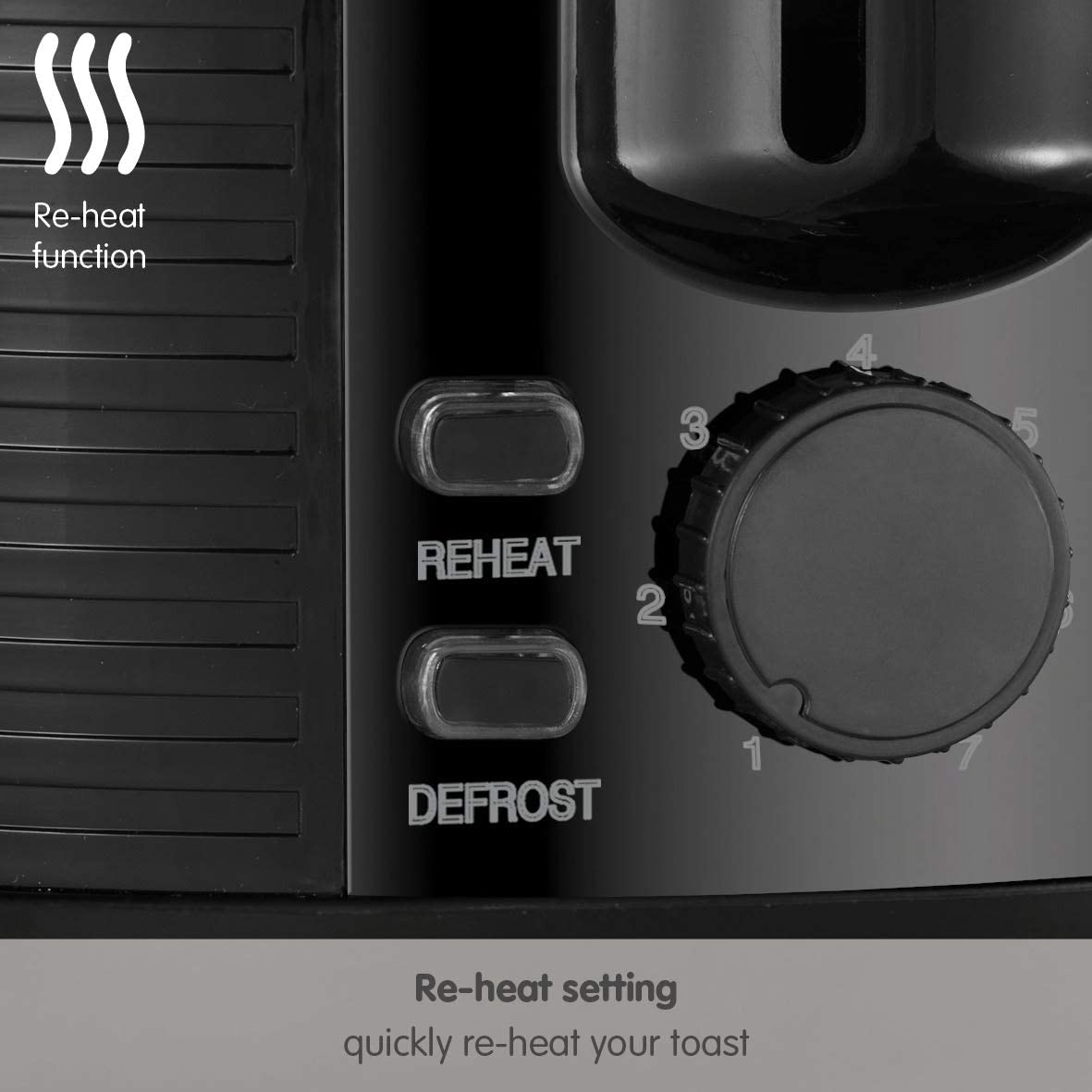 Morphy Richards 228398 Arc 2 Slice Toaster 800W Black