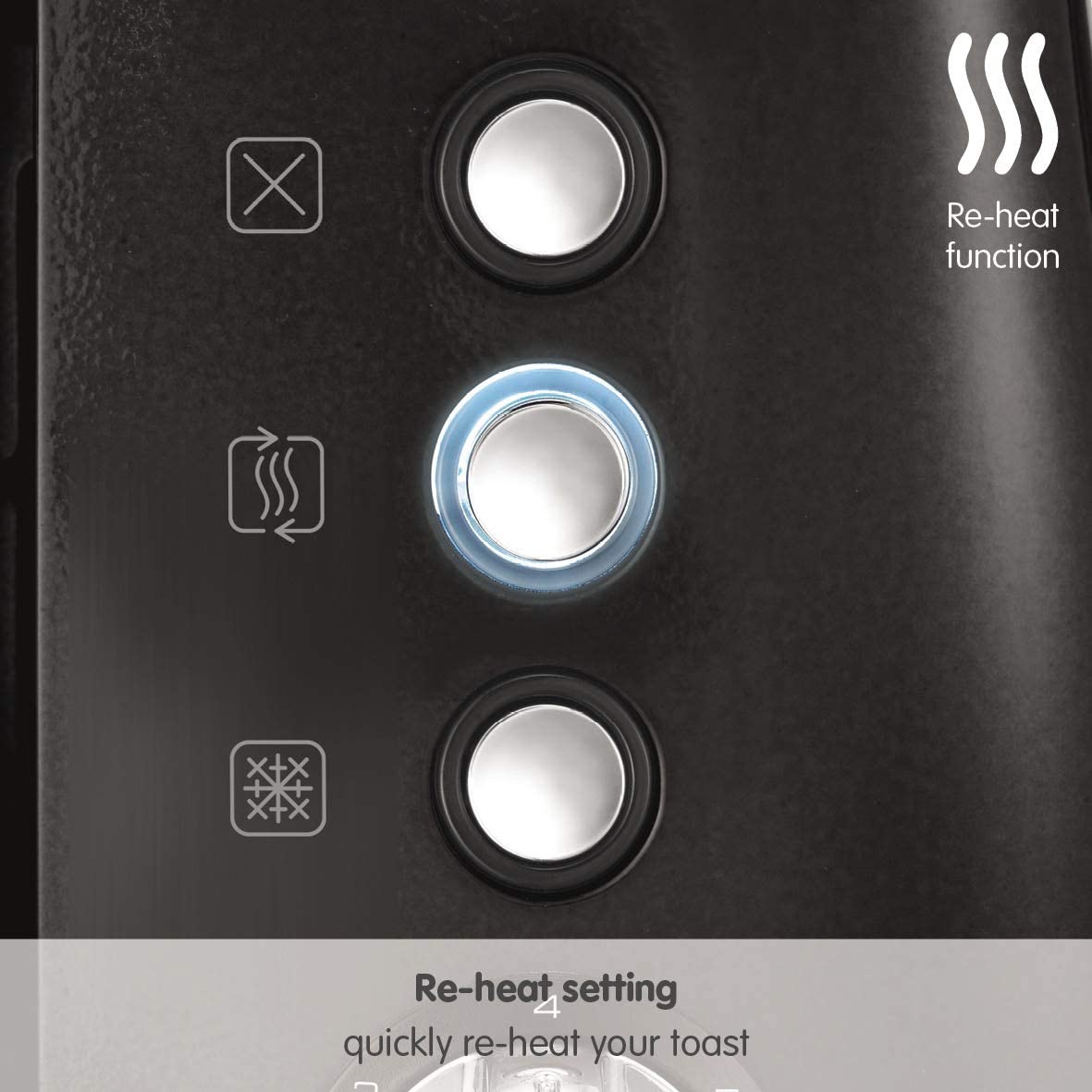 Morphy Richards 224405 Evoke 2 Slice Toaster 850W Black