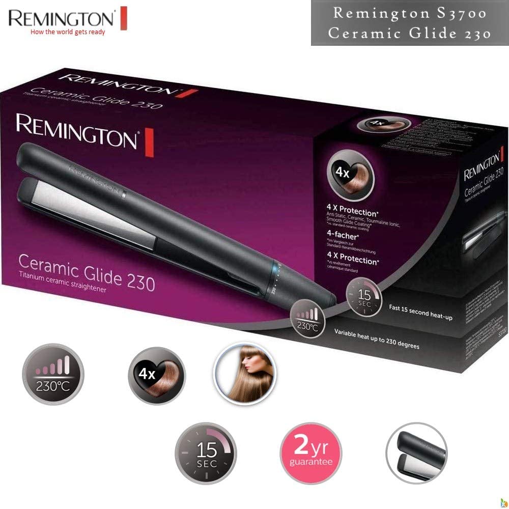 REMINGTON S3700 Ceramic Hair/Glide Straightener