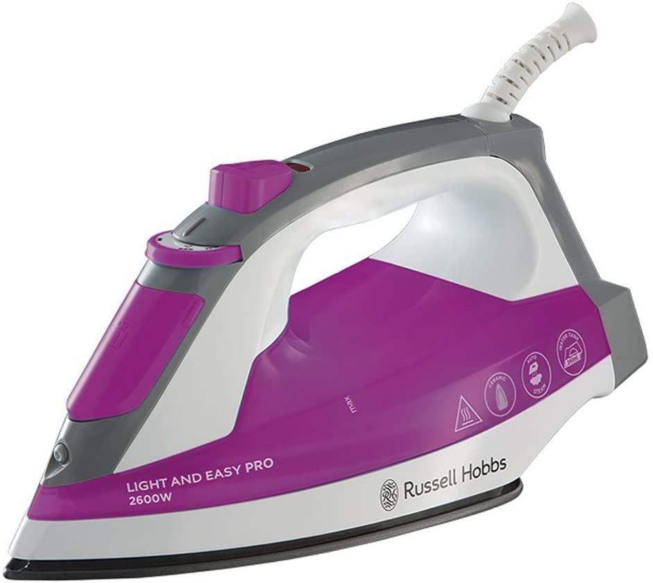 Russell Hobbs 23591 Supreme Light And Easy Pro Iron 2600W Pink