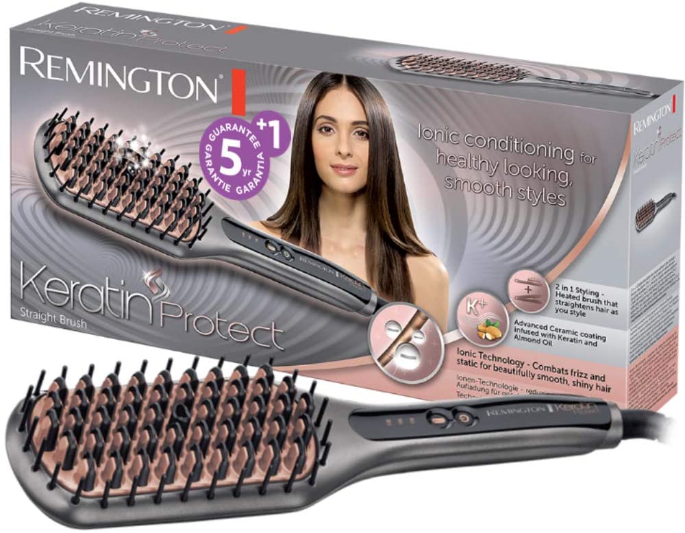 REMINGTON CB7480 Keratin Protect Straight Brush Gray