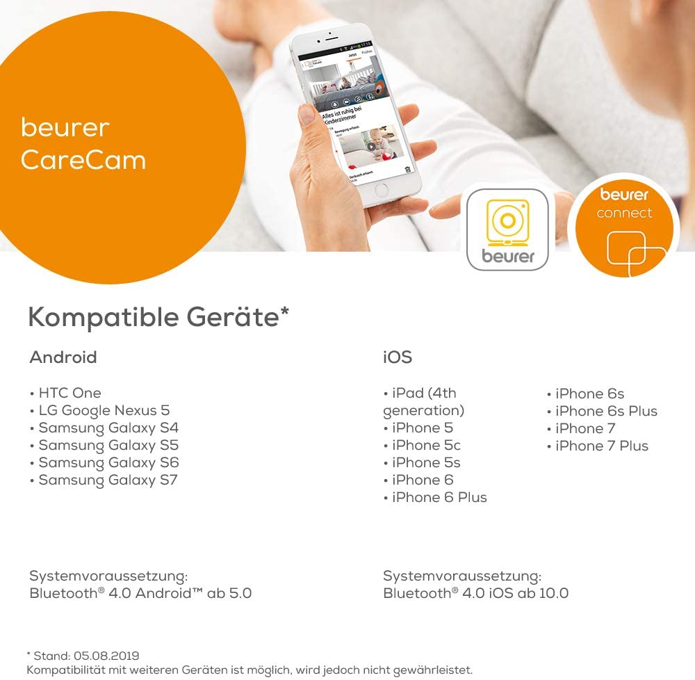 Beurer BY 88 Smart Babycare Monitor