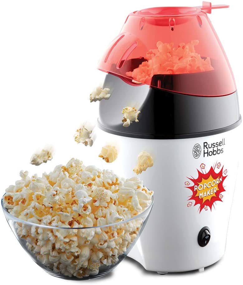 Russell Hobbs 24630 Fiesta Popcorn Maker 1200W Black/White