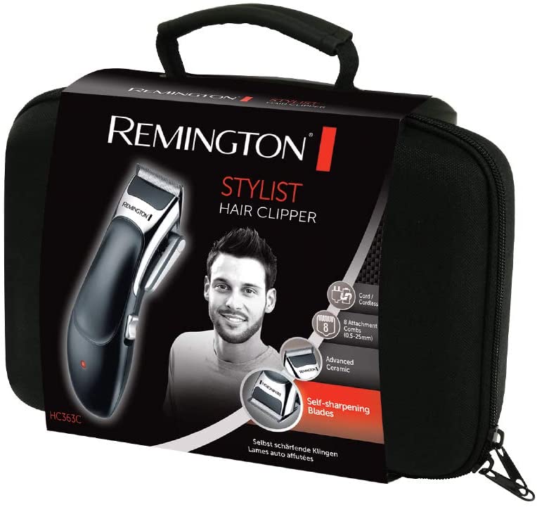 Remington HC 363 C Stylist Hair Clipper Black