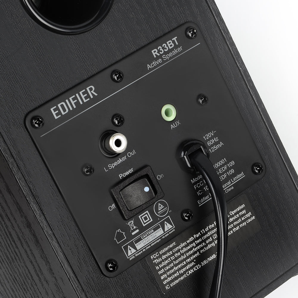 Edifier R33BT Compact Active BT Speakers Black