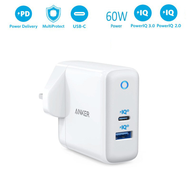 Anker PowerPort Atom III 45W USB-C & 15W USB-A GaN Charger UK