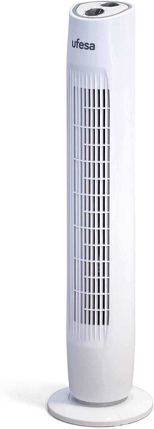 UFESA TW1100 Tower Fan 45W 3 Speeds White
