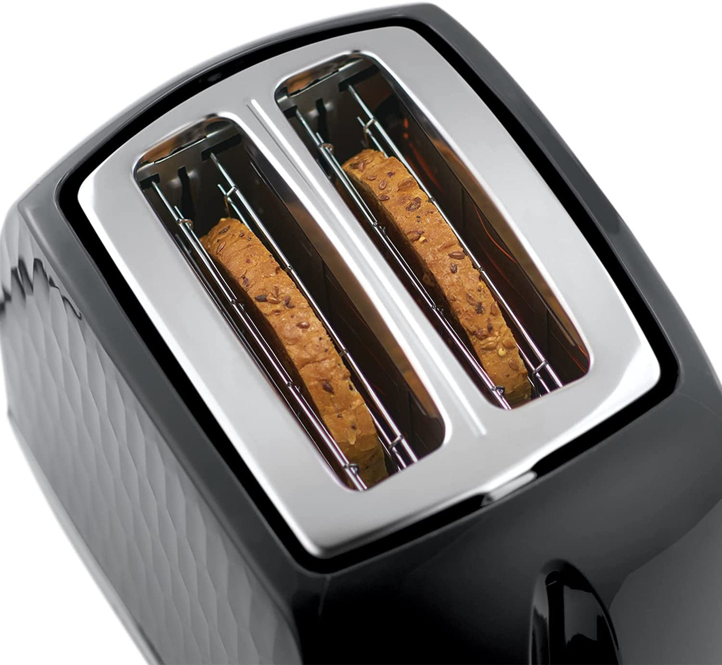 Russell Hobbs 26061 Honeycomb 2 Slice Toaster - Black