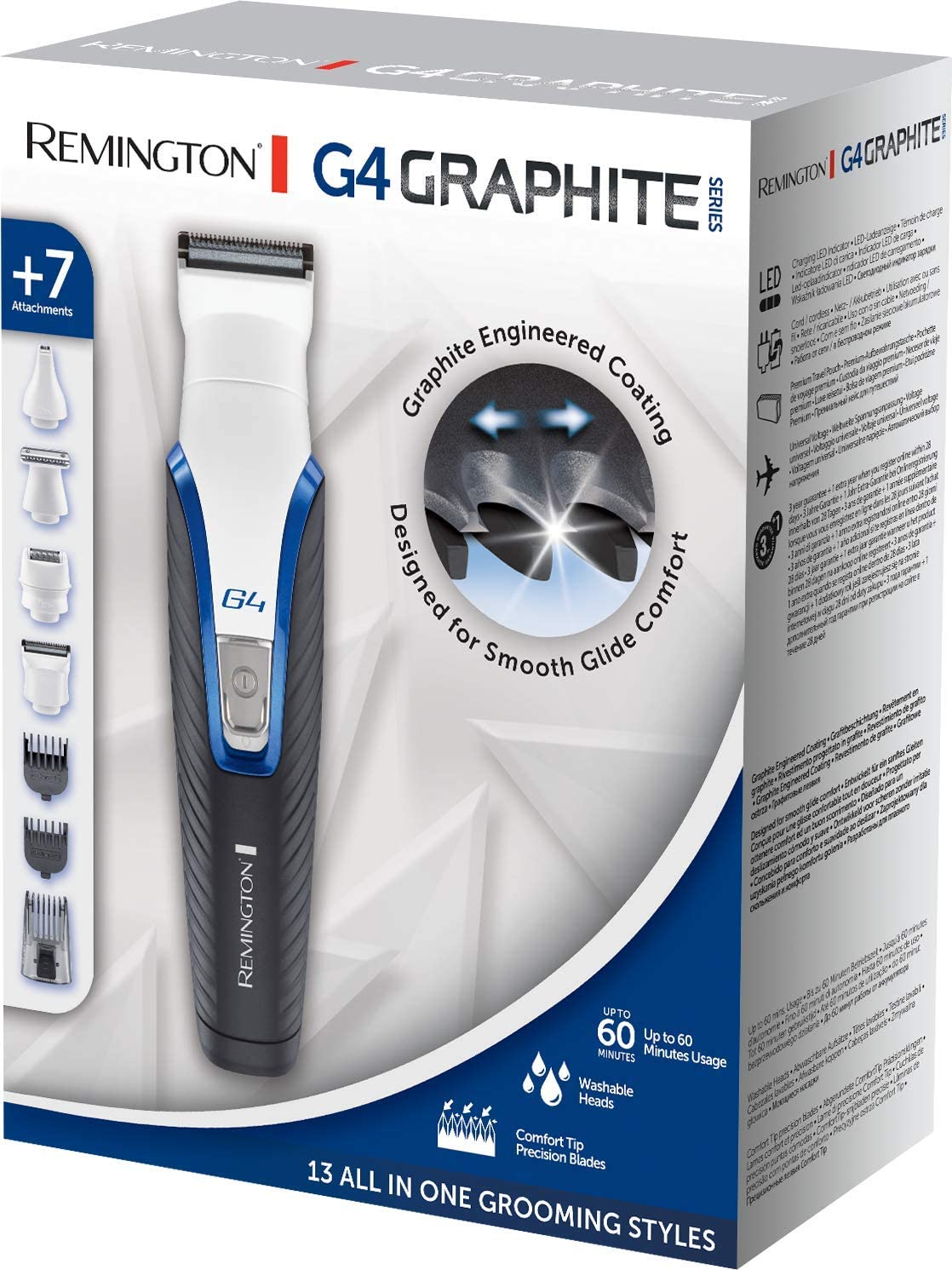 REMINGTON PG 4000 G4 Graphite Series Multi Grooming Kit