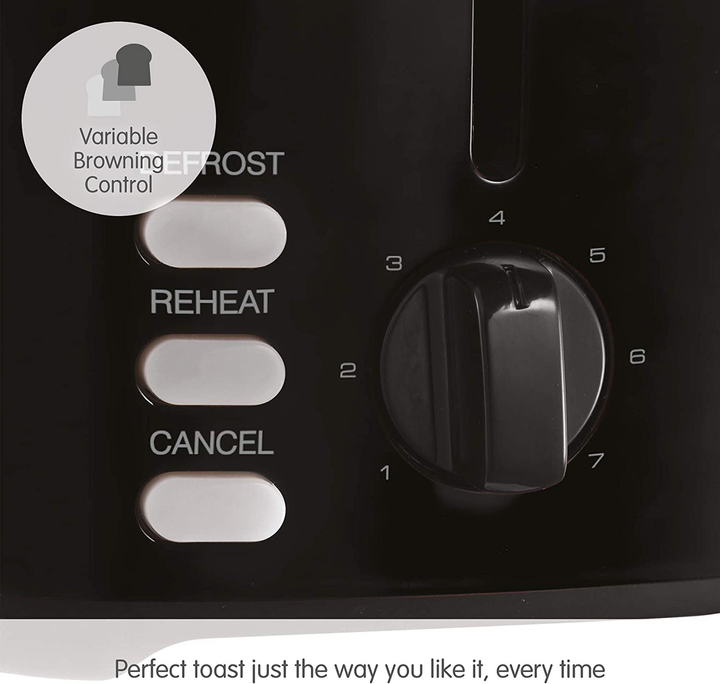 Morphy Richards 222064 Equip 2 Slice Toaster 800W Black