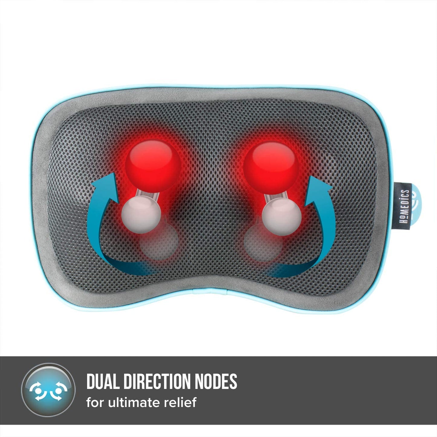 HoMedics GST-550HRC Gel Shiatsu Portable Pillow