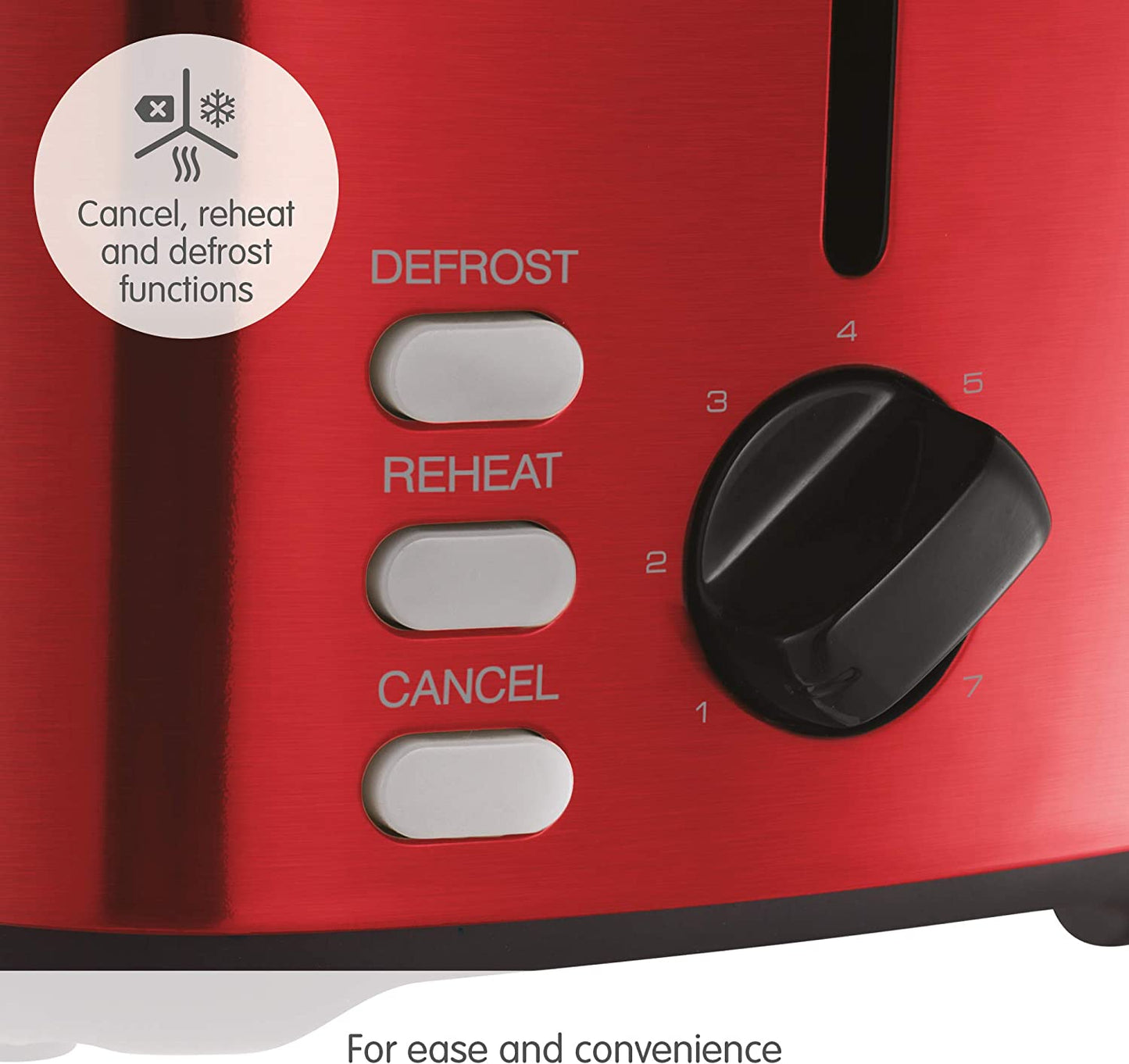 Morphy Richards 222066 Equip 2 Slice Toaster 800W Red