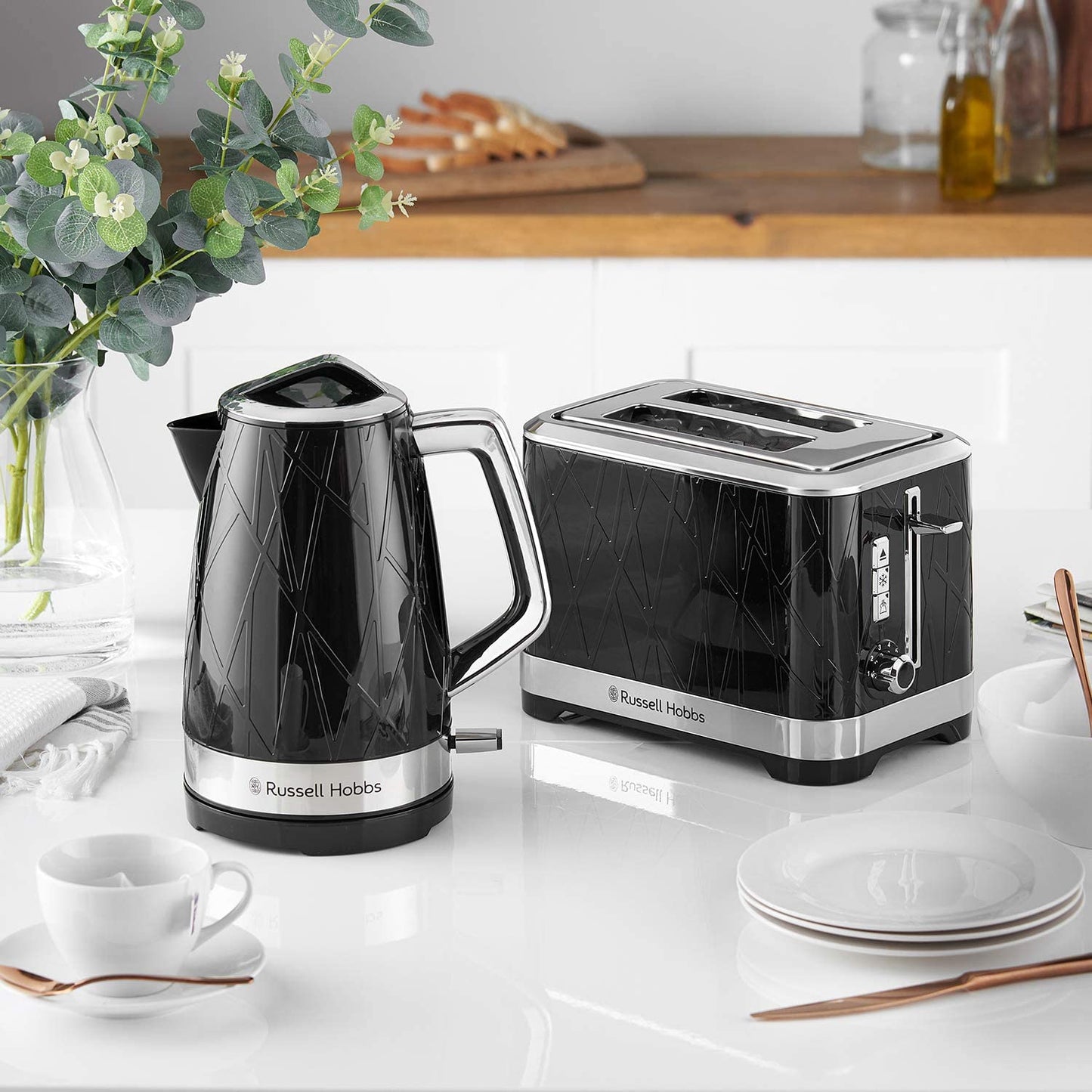 Russell Hobbs 28091 Structure 2 Slice Toaster - Black