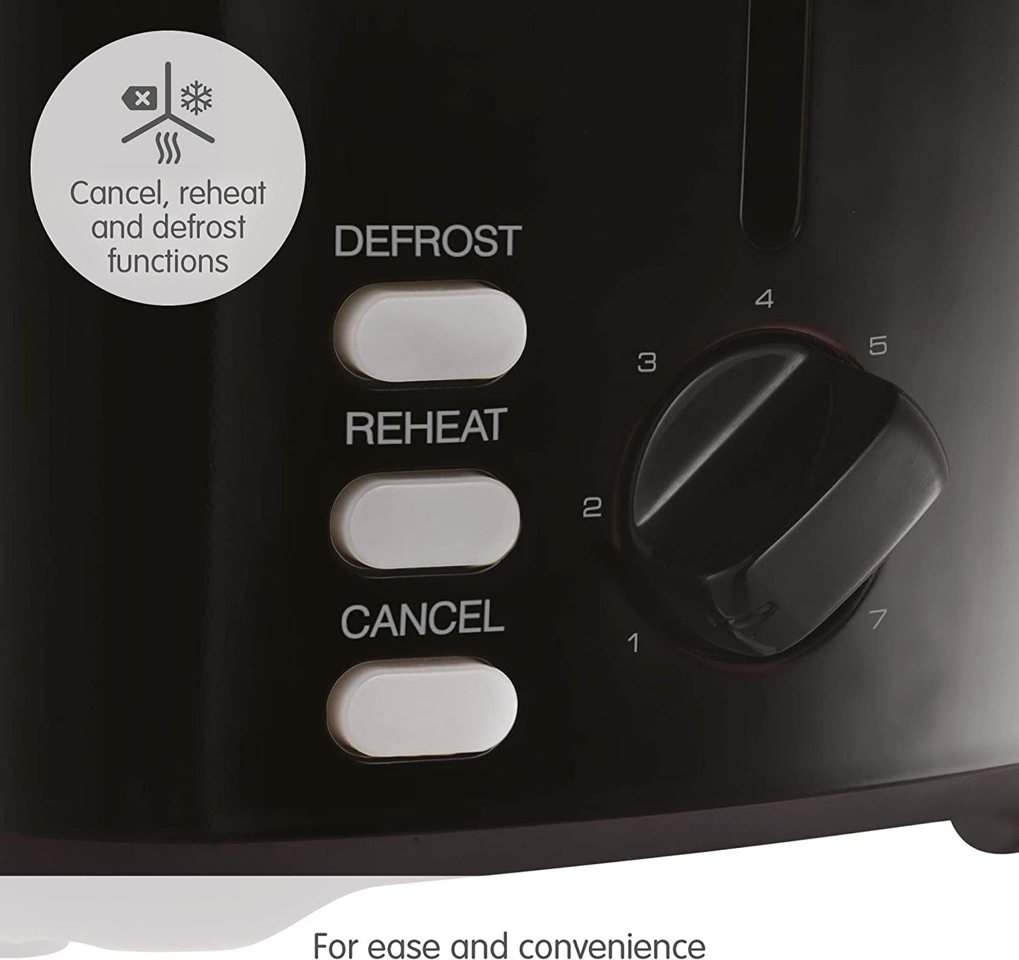 Morphy Richards 222064 Equip 2 Slice Toaster 800W Black