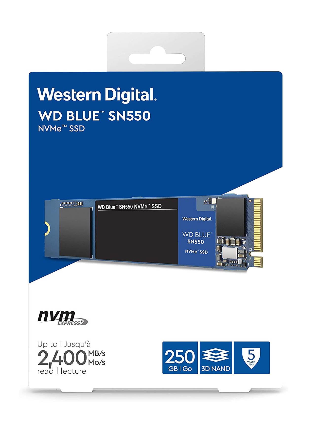 Western Digital Blue 250GB M.2 NVMe SSD