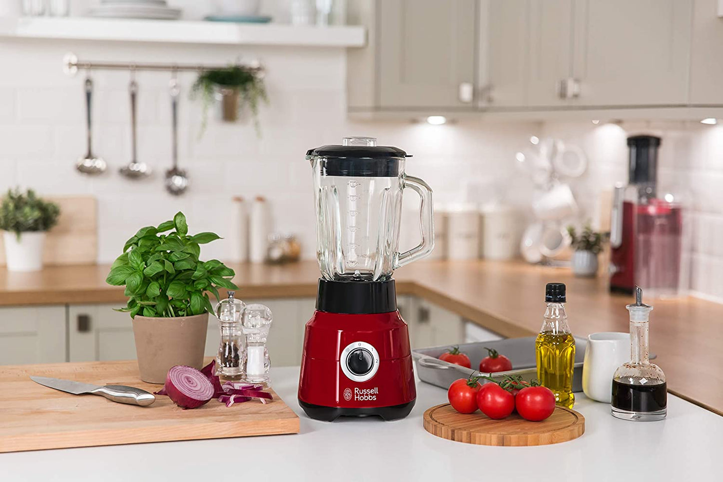 Russell Hobbs 24720 Freestanding Desire Jug Blender 650W Red