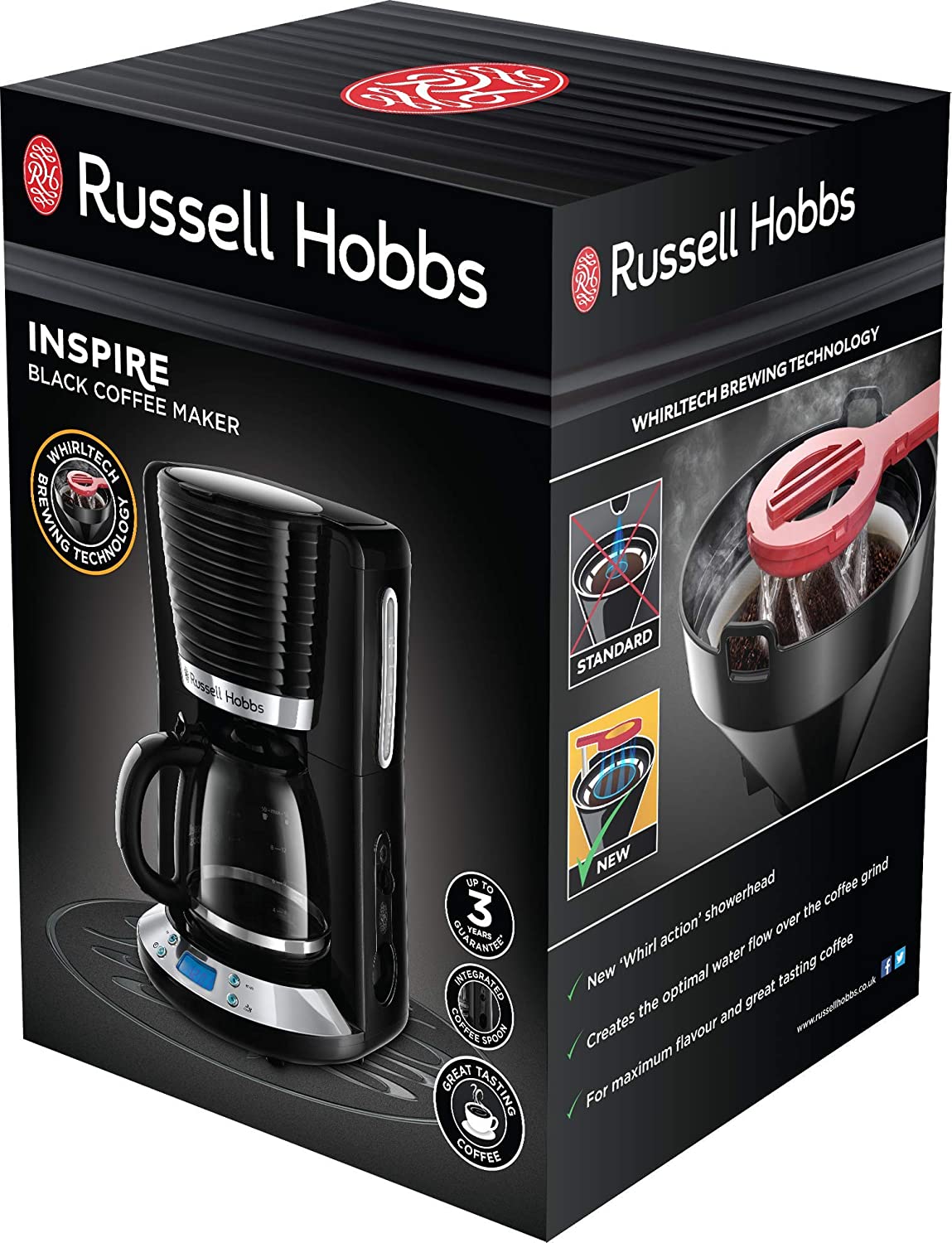Russell Hobbs 24391 Inspire Coffee Maker Black