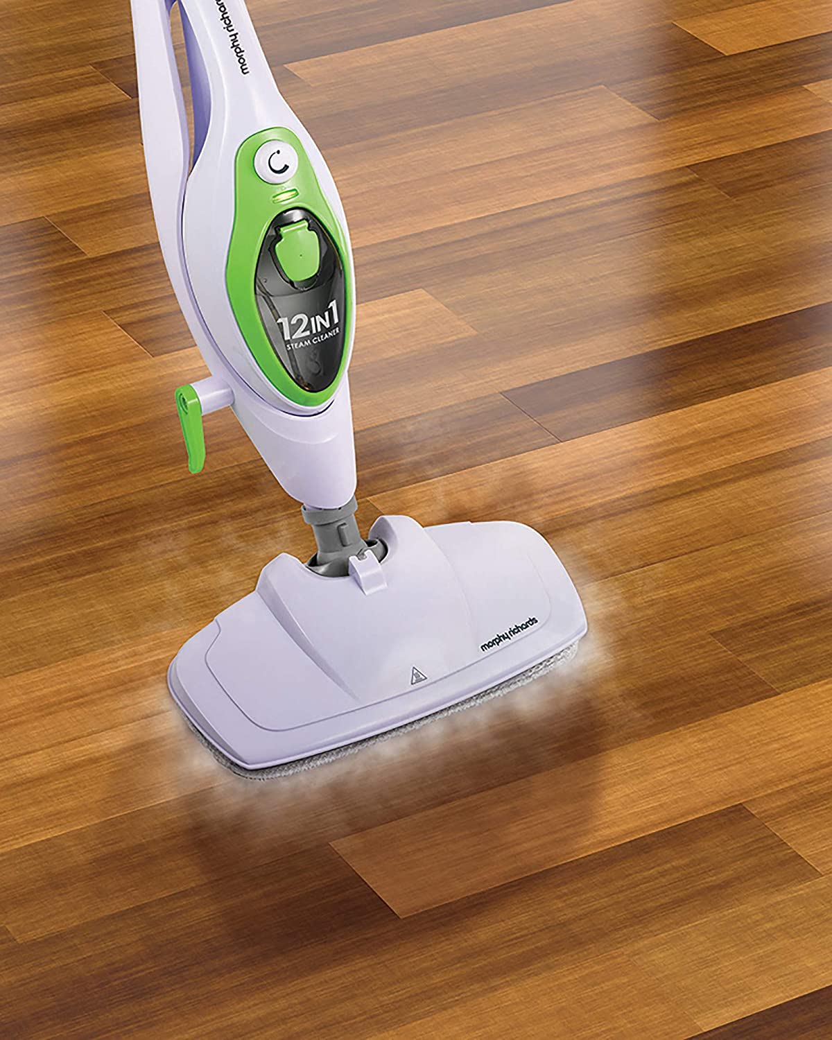 Morphy Richards 720512 12 in 1 Steam Cleaner 1500W White/Green