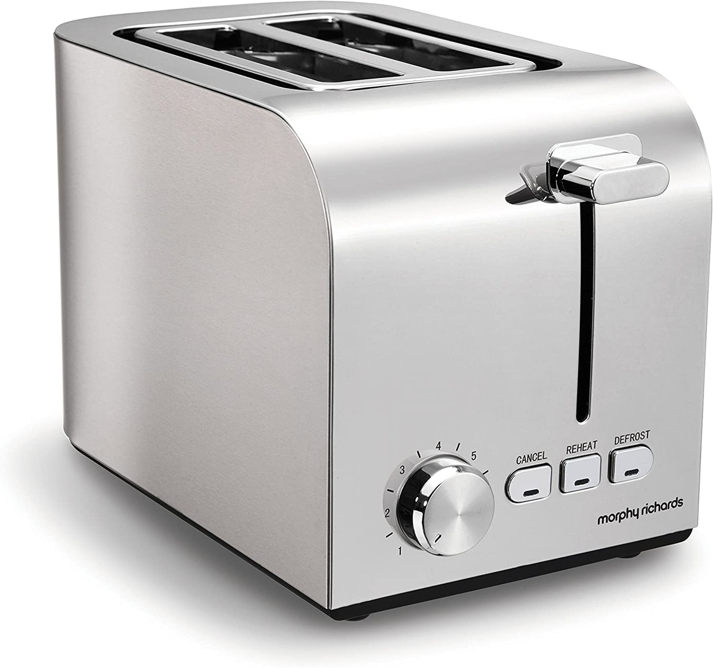 Morphy Richards 222055 Equip 2 Slice Toaster 850W Brushed Inox