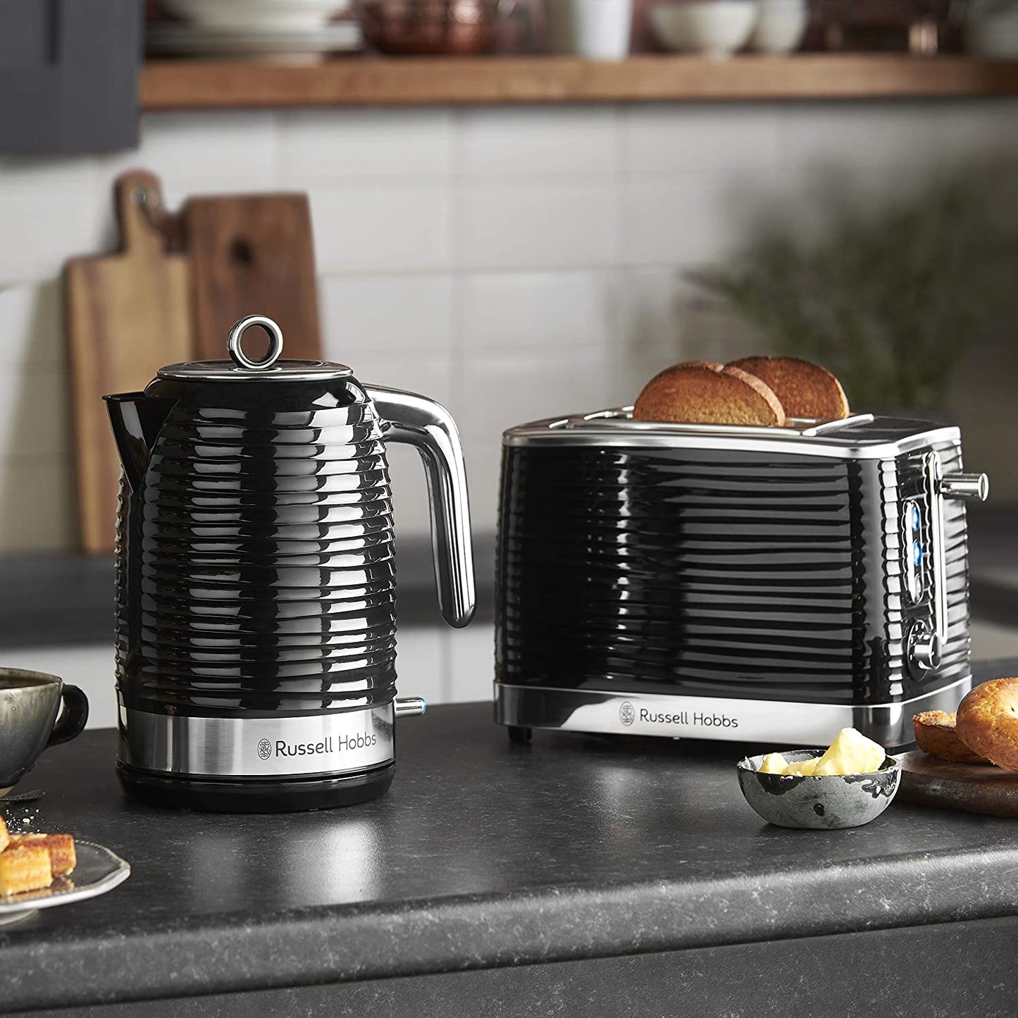 Russell Hobbs Inspire 24371 2-Slice Toaster - Black
