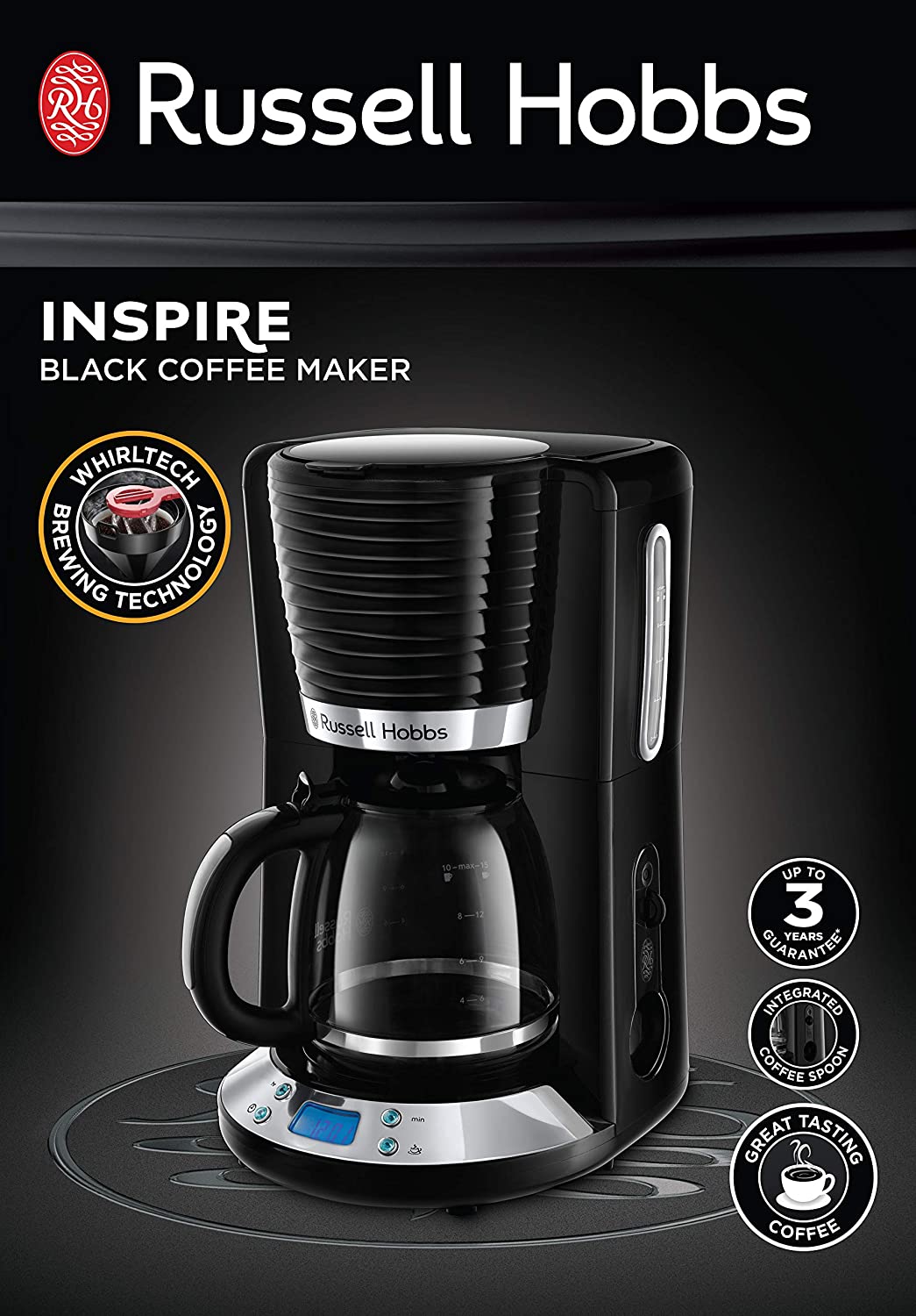 Russell Hobbs 24391 Inspire Coffee Maker Black