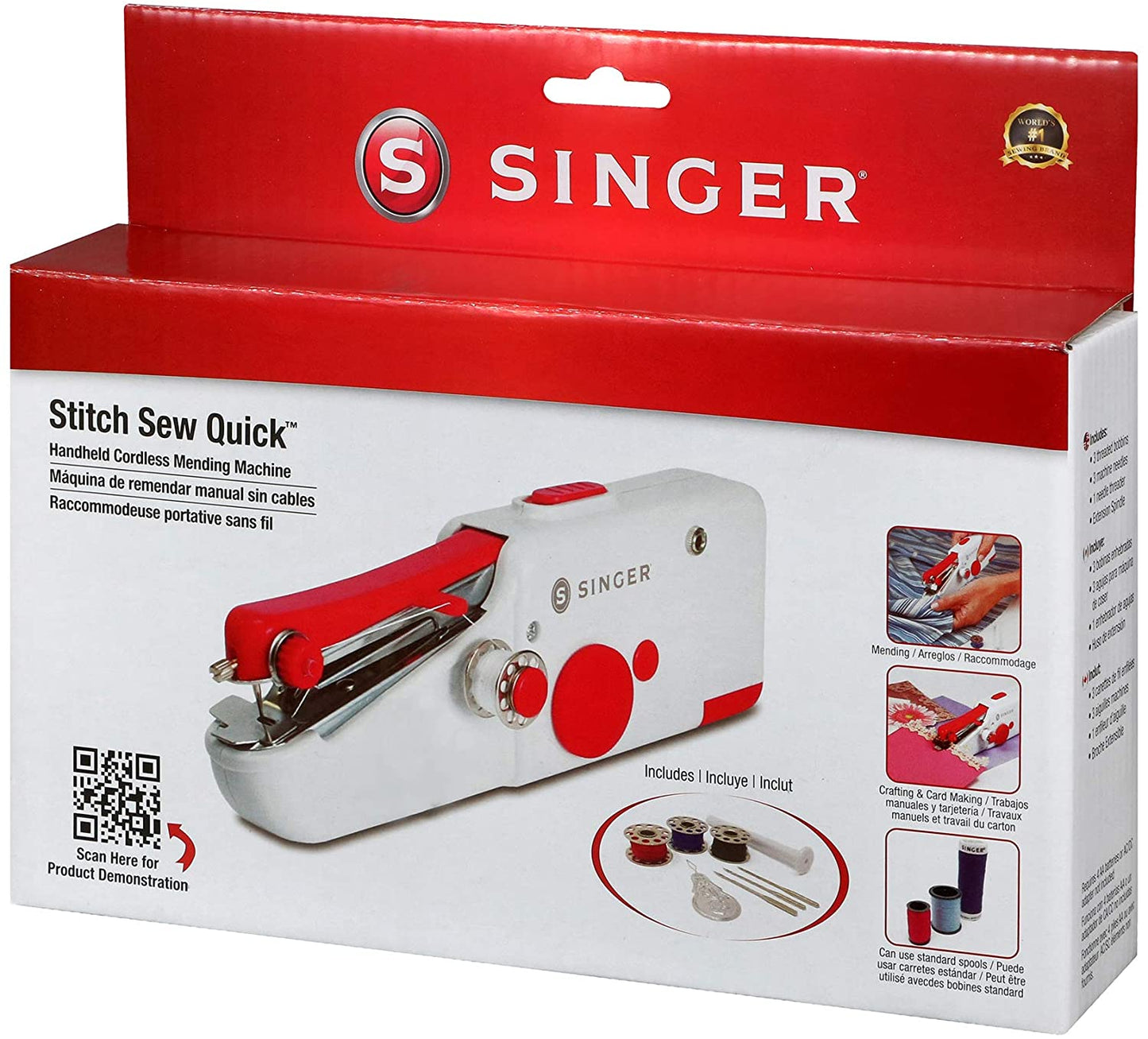 SINGER 01663 Stitch Sew Quick Portable Mending Machine
